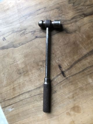 Vintage Carbon Steel Ball Peen Hammer Small Jeweler Gunsmith Machinist 10oz