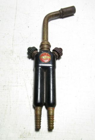 National No.  3a Glass Blowers Jewelers Air - Gas Blow Pipe Torch Blowpipe 15564