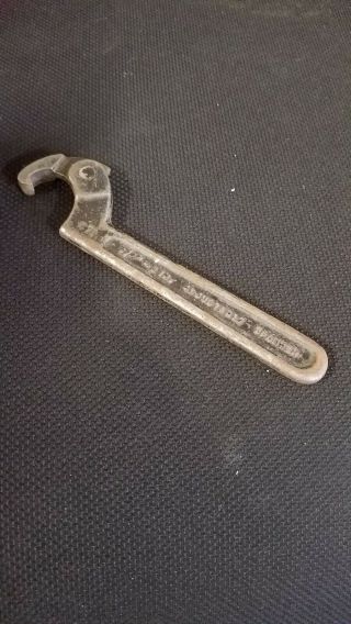 Vintage J.  H.  Williams & Co.  Usa Adjustable Spanner Wrench No.  471 3/4” - 2”
