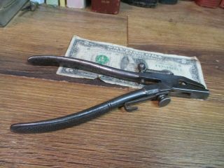 Vintage Garanto Saw Set Pliers Tool Made In Germany 2 Saw Mill Lumbering
