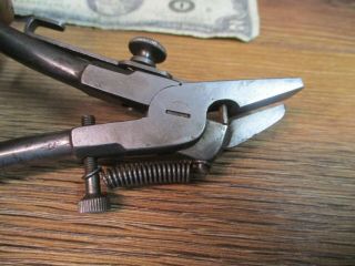 Vintage Garanto Saw Set Pliers Tool made in Germany 2 SAW MILL LUMBERING 3