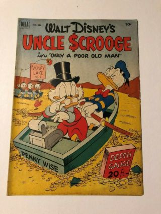 Uncle Scrooge 1 Four Color 386 Barks Only A Poor Old Man Disney 1952