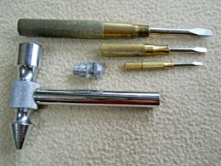 Vintage Gam Mfg Co 6 Piece Hammer Screwdriver / Multi Tool