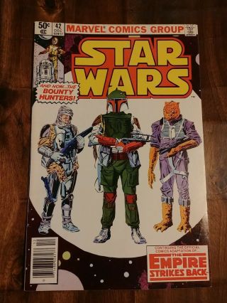 Star Wars 42 (dec 1980,  Marvel) Boba Fett