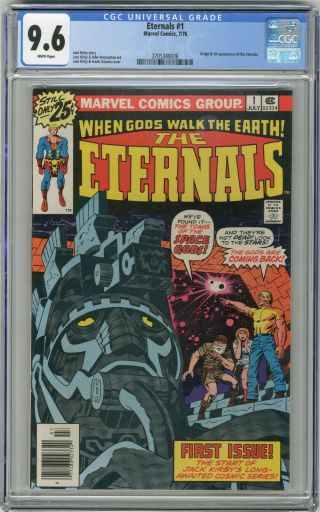 1976 Eternals 1 Cgc 9.  6 1st Appearance & Origin White Pages