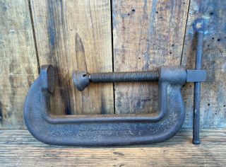 Vintage J.  H.  Williams & Co.  Drop Forged C - Clamp Agrippa No.  106 Cast Iron