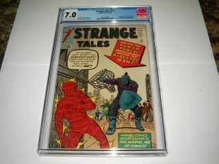 Silver Age Marvel Comic Strange Tales 111 Cgc 7.  0 2nd App.  Of Dr Strange