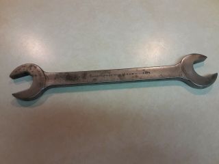 Vintage Open End Wrench 3060 Plvmb Plomb Proto 1 - 7/16 " X 1 - 3/8 "