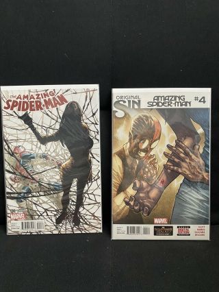 The Spider - Man 4 1st Print And Ramos Variant
