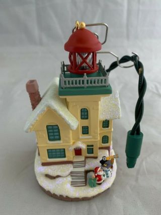 Hallmark Keepsake Lighthouse Greetings 2004 Christmas Ornament 8 Magic