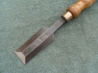 1 1/4 " Wide Bevel Edged Chisel,  By Mawhood,  Sheffield.