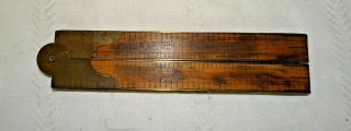 Antique Lufkin No 882 Folding Ruler