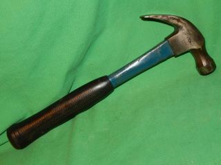 Vintage 13 " Powr Kraft 84 - 3676 Curved Claw Hammer Montgomery Ward