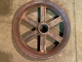 Cast Iron Pulley Barn Hay Trolley Vintage Antique Sheave Louden For A59 Model