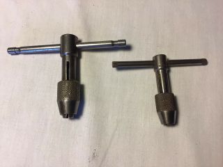 2 - Vintage Machinist Tap Handle Wrenches