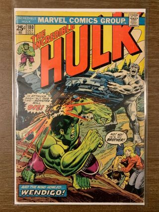 The Incredible Hulk 180 1st Appearance Of Wolverine 1974 Marvel Value Stamp