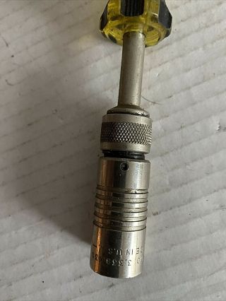 STANLEY No.  66 - 525 HEX - A - MATIC ADJUSTABLE UNIVERSAL NUT DRIVER MADE IN U.  S.  A. 2