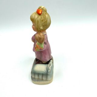 Vintage Royal Crown Girl with Doll Figurine 33/670 Porcelain 3