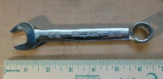Snap - On Tools Usa 1996 - 5/8 " Short 12 Point Chrome Combination Wrench Oex200b