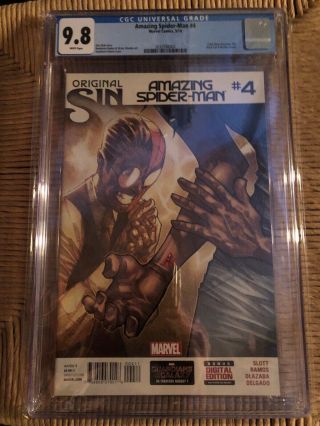 The Spider - Man 4 Sin 1st Appearance Of Silk 9.  8