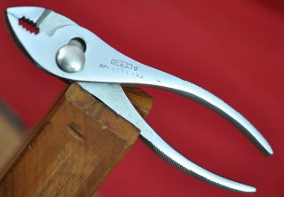 Vintage P&c Proto & Challenger 5 - 1/2 " Slip Joint Pliers No.  1275 Made In U.  S.  A.