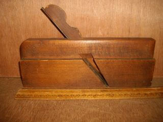 V729 Antique Wood Molding Plane H.  Chapin Union Factory 12 Round 1 "
