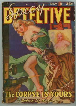 Spicy Detective May 1941 Anderson Gga Cover Art