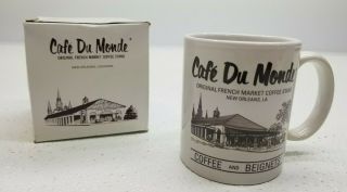 The Cafe Du Monde Mug Orleans Louisiana Mug French Quarter