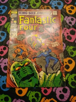 1962 Fantastic Four Annual Issue 6 Comic Book Complete