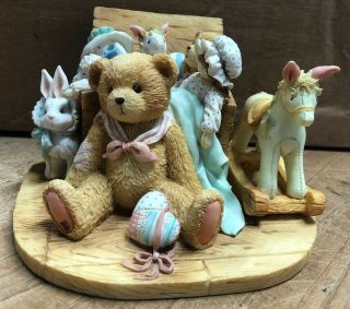 1991 Cherished Teddies Christopher Old Friends Are The Best Friends 950483.