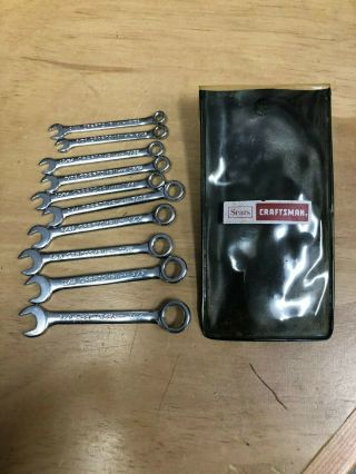 Craftsman - V - Series 43441 Sae Ignition Wrench Set Made In Usa
