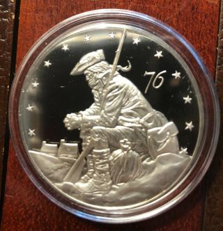 Pennsylvania - Franklin Official Sterling Silver Bicentennial Proof Medal