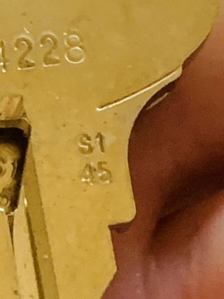 3 x Schlage S145 Primus High Security Keys Locksport Restricted Everest Lock Cut 3