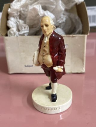 P.  W.  Baston Sebastian Miniatures Benjamin Franklin With Kite Figure