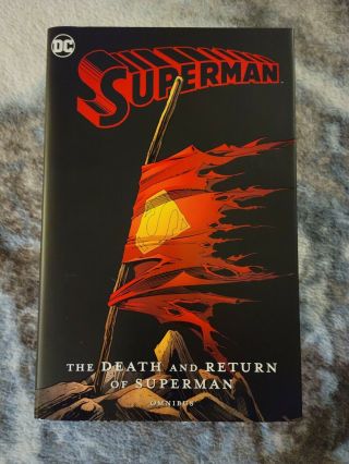 The Death And Return Of Superman Omnibus Edition Oop