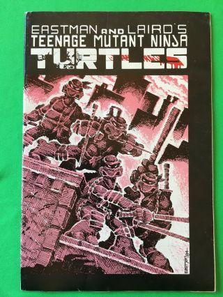 Tmnt Teenage Mutant Ninja Turtles 1 1985 3rd Printing