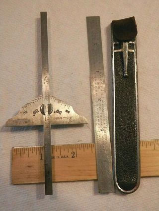 2 Machinist Tools - Brown & Sharpe Depth Gauge No.  617,  6 