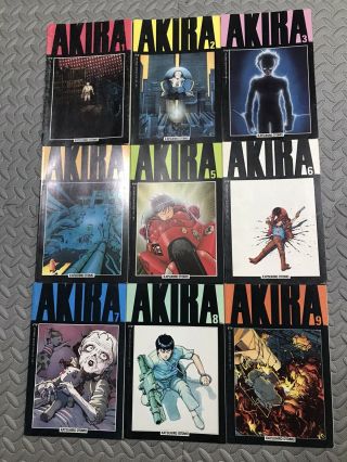 Akira 1 - 33 Epic Comics (epic Comics) Missing Issues 17 And 30