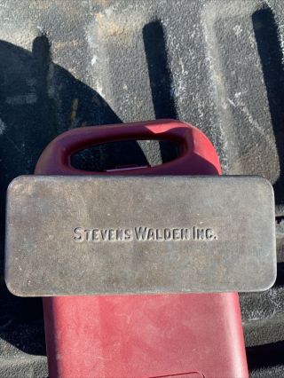 Vintage Stevens Walden Inc.  1/4  Drive Socket Wrench Set With Metal Case