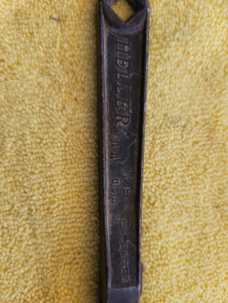 Vintage HELLER MASTERENCH / 8 Inch Wrench / Mechanic Tool w/spring loaded Jaw 2