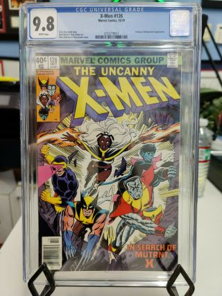 Uncanny X - Men 126 (1963 Series) - Cgc Grade 9.  8 - Proteus & Mastermind App
