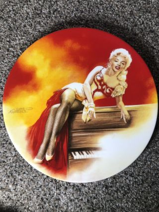 Marilyn Monroe In River Of Collector Delphi Vintage Plate 3 1991