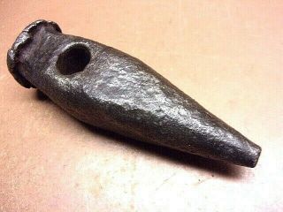 Vtg Blacksmith Forged Drift Pin Punch Hammer Head 5 " Wide 1 Lb.  6 Oz.