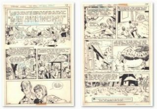 Weird War Tales 32 Two Page Complete Story - 1974 Art By Bill Draut