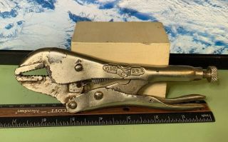 Vintage Vise Grip 7r - Peterson Dewitt - Locking Pliers - Usa