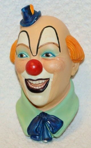 Vintage Frank Wright Legend Products Clown Face Head No.  1,  Made In England 1983