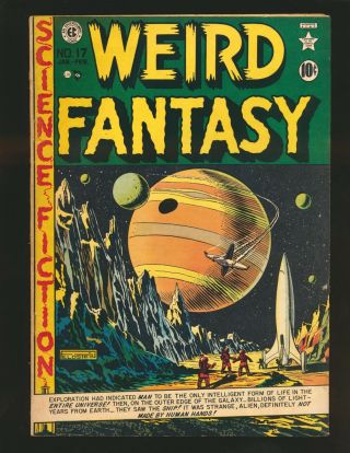 Weird Fantasy 17 - Feldstein Dinosaur Cover Classic “aliens” Story Vg Cond.