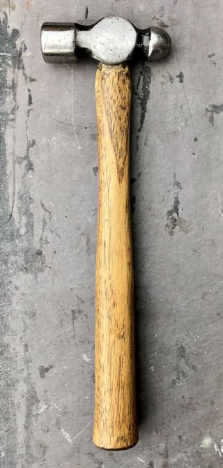 Vintage Plumb 12 Oz Ball Peen Hammer Usa 13” Handle