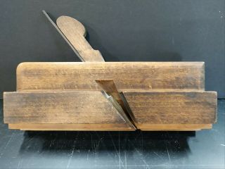 Vintage Unbranded Wood Molding Plane 7/8 " Bead