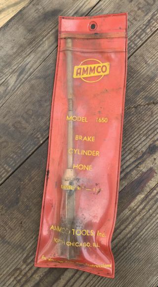Vintage Ammco Tools Brake Cylinder Surface Hone Model 1650